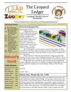 The Leopard Ledger - Richland School District Two