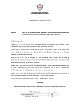 Delibera del 10 marzo 2015, n. 9/23 [file]