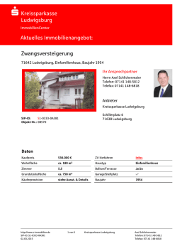 Print-Exposé  - Sparkassen