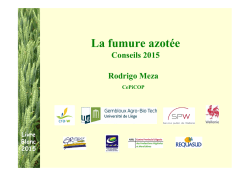 Situation en sortie d`hiver 2015