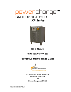 PowerCharge XP Battery Charger Series