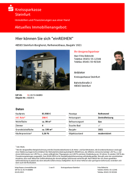 Print-Exposé  - Sparkassen