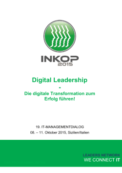 Digital Leadership -