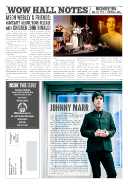JOHNNY MARR