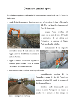 iniziativa - Consorzio bonifica Brenta