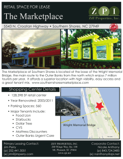 Download our Brochure in PDF - Southern Shores Market Place