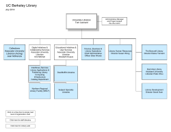Organization Chart - UC Berkeley Library