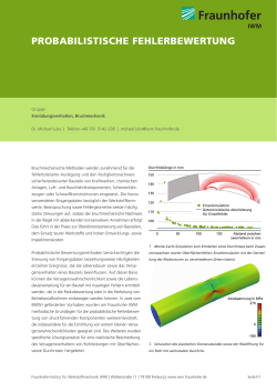 Probabilistische Fehlerbewertung