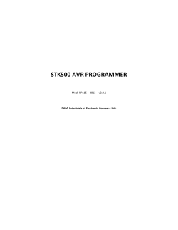 STK500 AVR PROGRAMMER