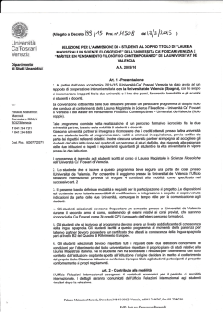 Università Ca` scari