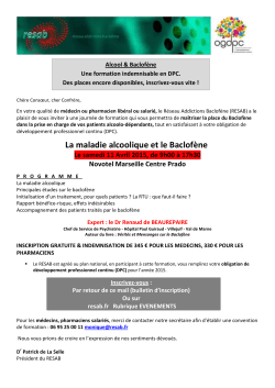 Invitation Marseille 11 avril 2015 - RESAB