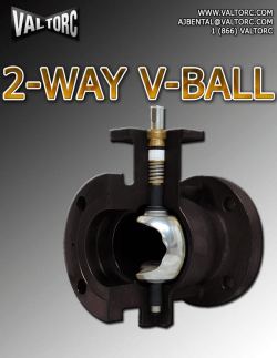 2-Way V Ball Valve Series V900