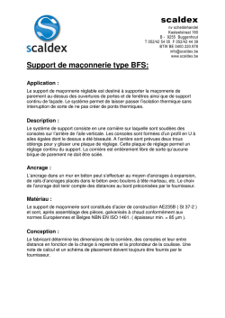 Fiche Technique BFS
