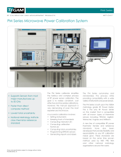PMX System with MET/CAL® Datasheet