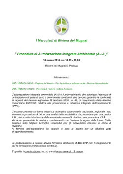 A.I.A. - Ordine dei Dottori agronomi e forestali della provincia di