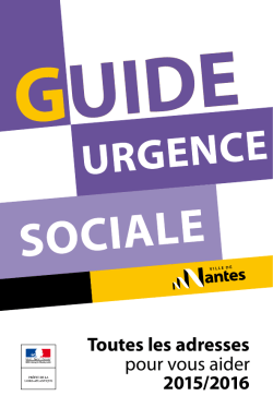 guide de l`Urgence Sociale
