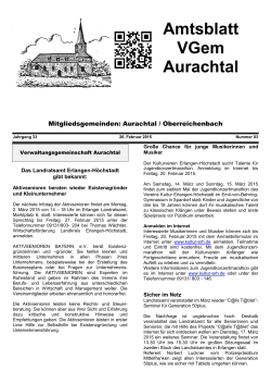 Amtsblatt - 26.02.2015 - Nr. 03
