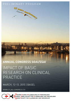 annual congress sgai/ssai - Convention Team Lucerne AG
