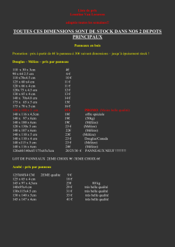 Dimensions & Prix