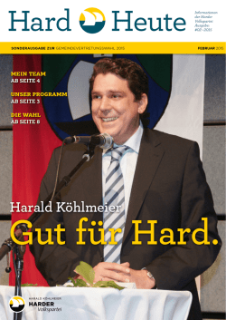 Hard Heute (M&auml;rz 2015)