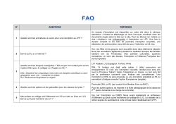 FAQ Inscriptions - Lycée français de Pondichéry