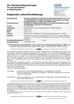Neueinsteiger Katholische Religion 15