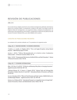 Revista de Econom&iacute;a Chilena