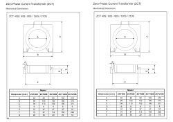 Zero-Phase Current Transformer (ZCT)