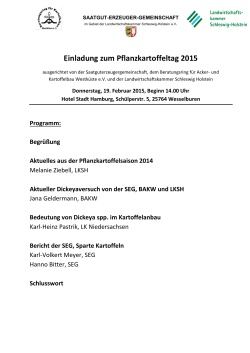 Einladung zum Pflanzkartoffeltag 2015.pd[...] - Saatgut
