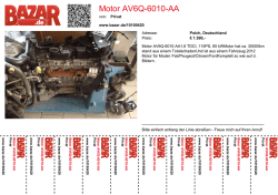 Motor AV6Q-6010-AA