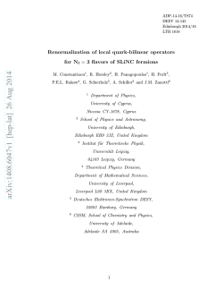 Renormalization of local quark-bilinear operators for Nf= 3 flavors of