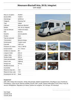 Niesmann-Bischoff Arto, 59 GL Integriert