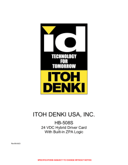 ITOH DENKI USA, INC.