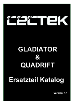 Cectek Gladiator und Quadrift