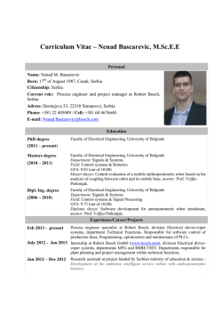 Download CV - ETF Robotics