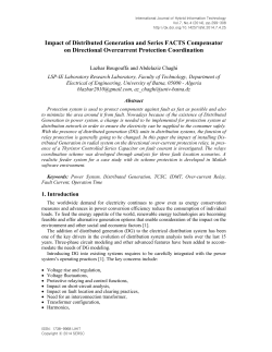 Impact of Distributed Generation and Series FACTS Compensator