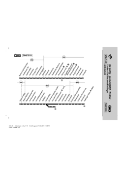 Fahrplan Linien 308/318 ab 22. Februar 2015