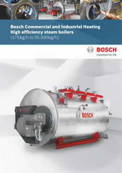 You can find further information in our steam boiler brochure