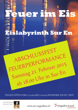 Feuer im Eis Eislabyrinth Sur En