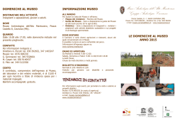 Domeniche al Museo 2012-2013