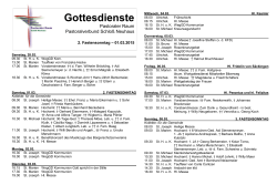 Gottesdienste - St. Marien Sande