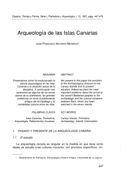 Arqueología de las Islas Canarias - e