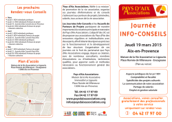 En savoir + - Pays d`Aix Associations