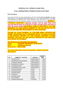 1. Approval list 19 May 2014 - International Students
