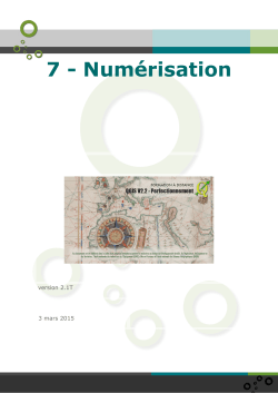 7 - Numérisation