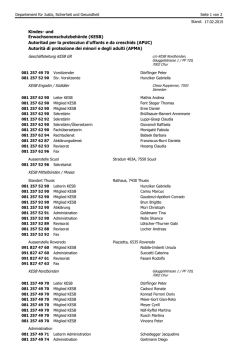 Kindes- und Erwachsenenschutzbehörde (KESB) Autoritad per la