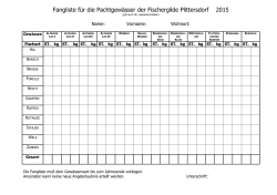 Fangliste 2015 - Fischergilde Plittersdorf e.V.