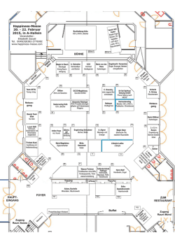 Hallenplan - Happiness Messe