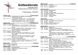 Gottesdienste - St. Marien Sande
