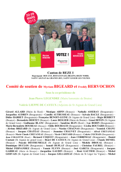Comité de soutien - Loire-Atlantique à gauche 2015